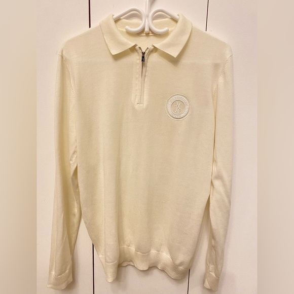 NWOT men’s long sleeve polo shirt size M - Picture 2 of 15